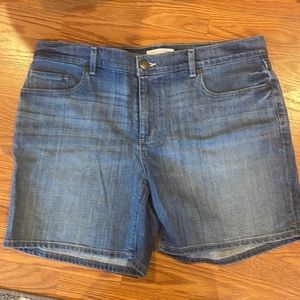 Loft denim shorts